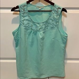 Cleo - Mint sleeveless top